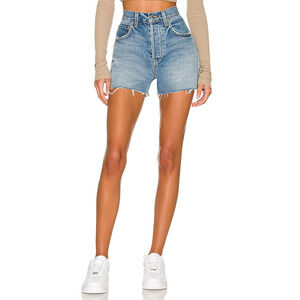 Grlfrnd 'Jules' Super High Rise Vintage Denim Short Size 26